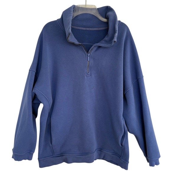 Lululemon 1/2 zip scuba in the color WaterDrop Blue XL/XXL - Picture 2 of 7